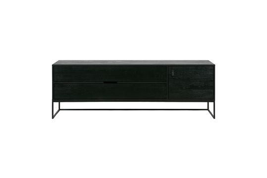 Mueble de TV negro Silas