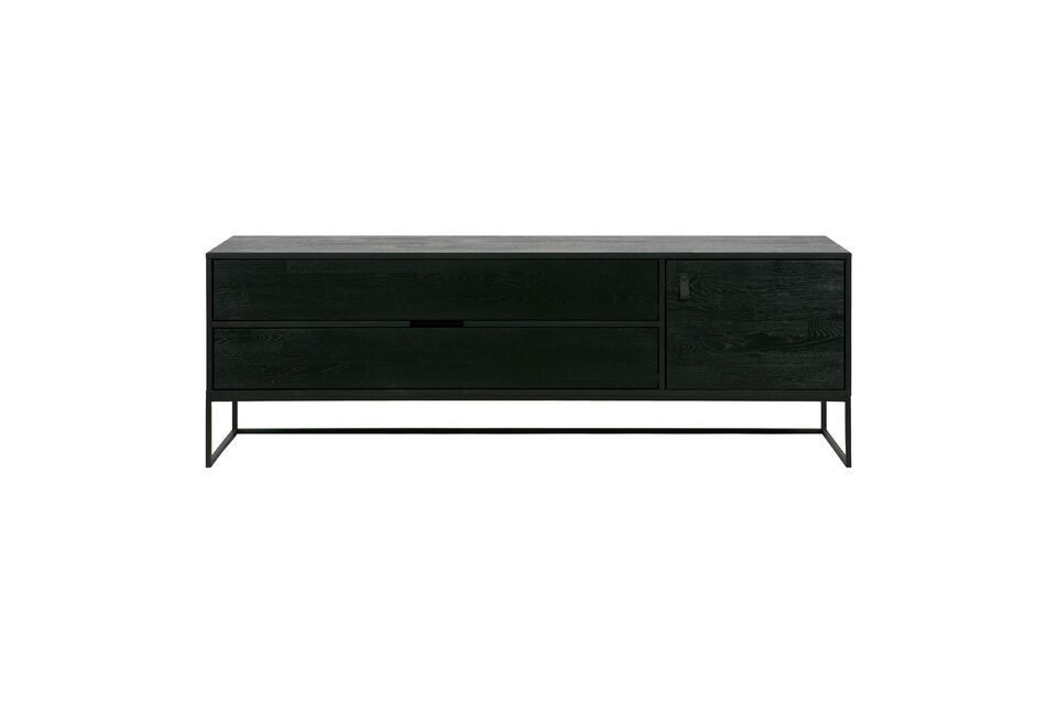 Mueble de TV negro Silas Woood