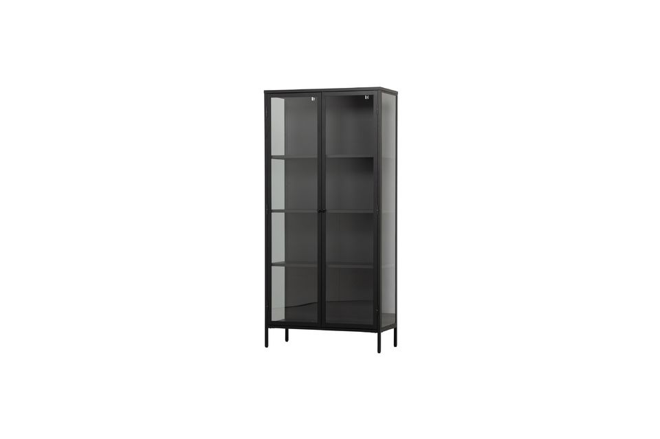 El armario de metal negro Precious, es de la colección de la marca holandesa VTwonen