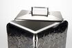 Miniatura Nevera de acero gris Be Heavy 5