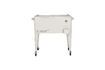Miniatura Nevera de plástico blanca con ruedas Be Cool 4