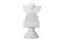 Miniatura Objeto decorativo de gres blanco Beatrice Clipped