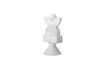 Miniatura Objeto decorativo de gres blanco Beatrice 4