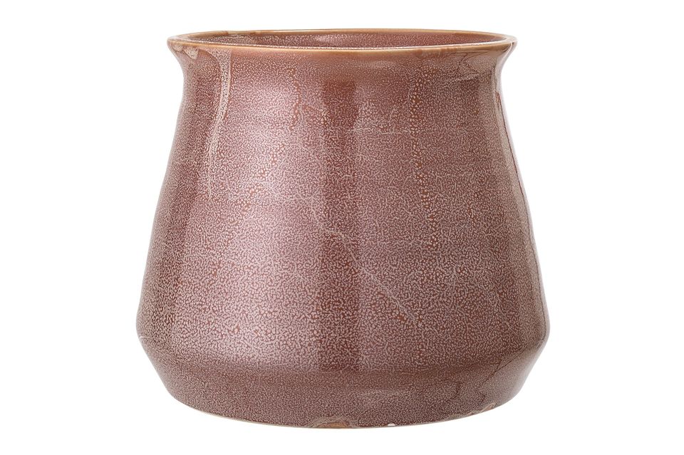 Olla de gres marrón Haucourt Bloomingville