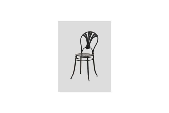 Otta silla de metal gris
