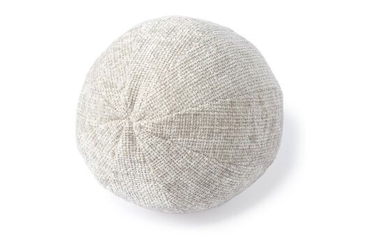 Pequeño cojín blanco de poliéster Ball