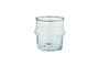 Miniatura Pequeño vaso de agua de cristal transparente Beldi Clipped