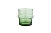 Miniatura Pequeño vaso de agua de cristal verde Beldi 1