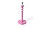 Miniatura Pie de aluminio rosa Twister Clipped