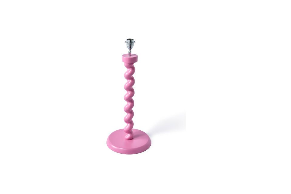 Pie de aluminio rosa Twister Pols Potten