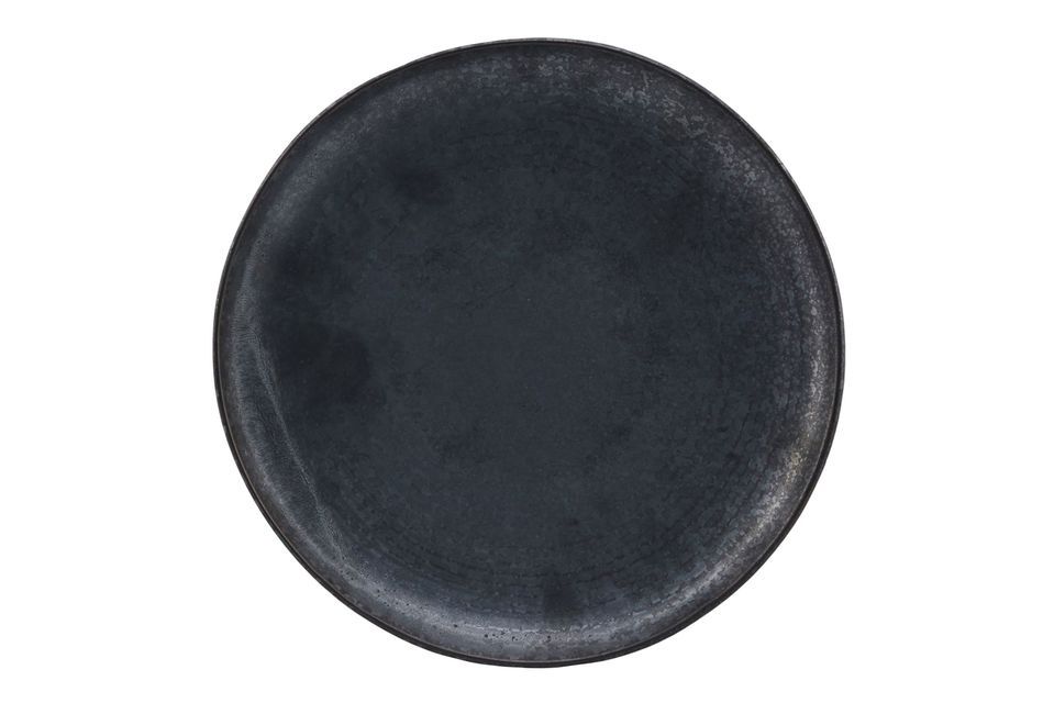 Placa cerámica negra-marrón Pion House Doctor