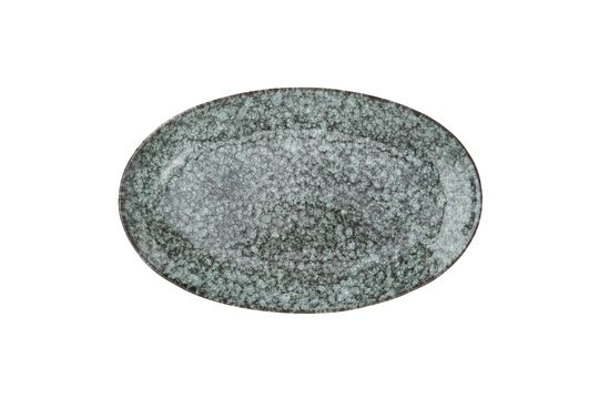 Plato de cerámica azul-verde Dot