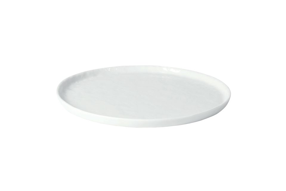 Plato de postre Porcelino White Pomax