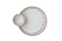 Miniatura Plato de servicio con bol Caya Clipped