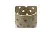 Miniatura Portavelas grande de gres beige Artist 4