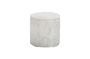 Miniatura Pouf Barthe blanco Clipped