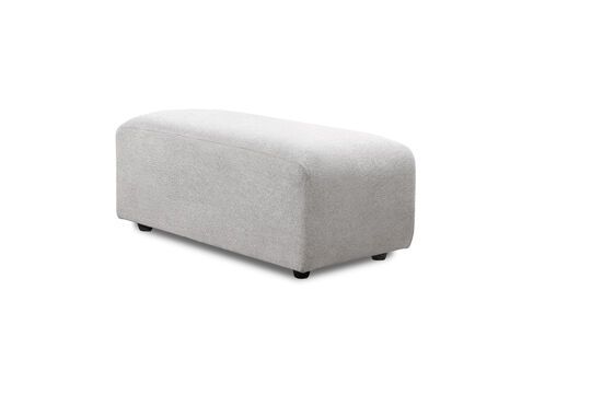 Pouf Jax gris claro Clipped