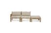 Miniatura Puf de módulo de bambú Korfu 3