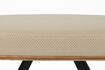 Miniatura Puf de piel sintética beige Frie 8