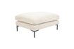 Miniatura Puf de tela crema Summer 3