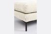 Miniatura Puf de tela crema Summer 7