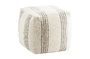 Miniatura Puff de algodón blanco Mima Clipped