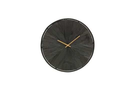Reloj de madera negro Valentino Clipped