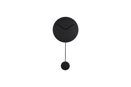 Reloj Minimal negro Clipped