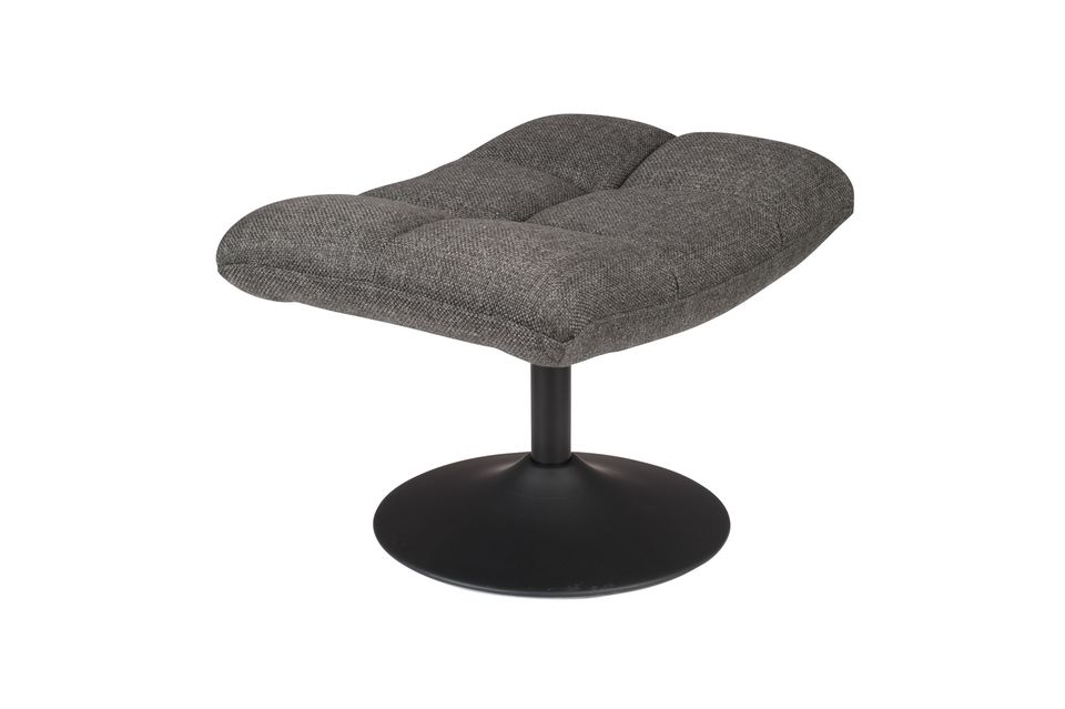 Reposapiés Bar gris oscuro DutchBone