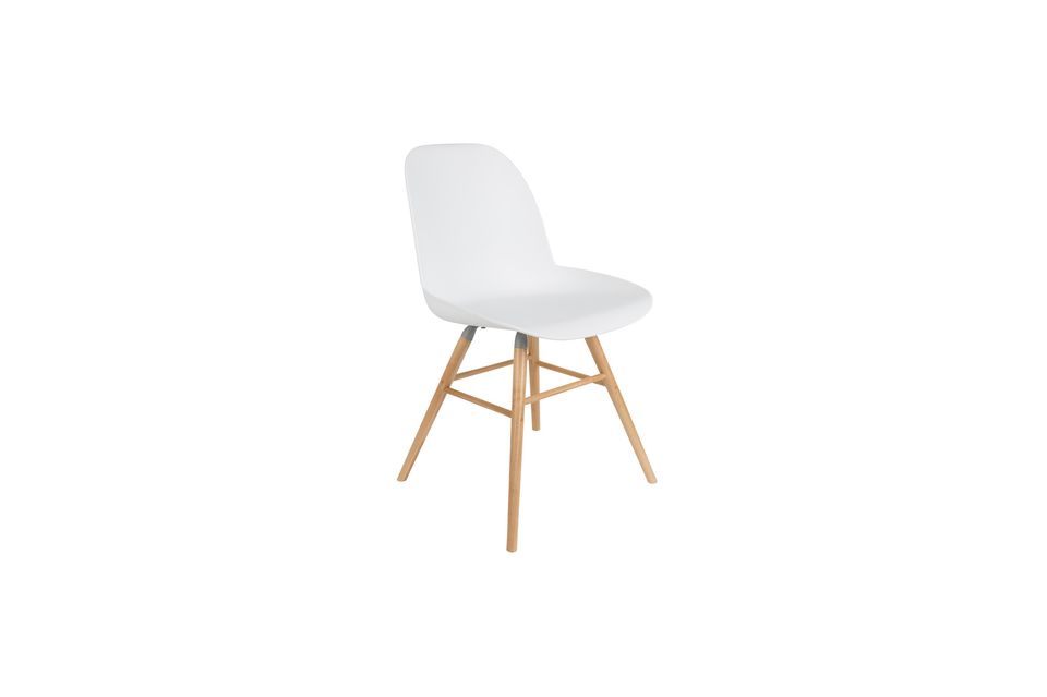 Silla Albert Kuip blanco - 8