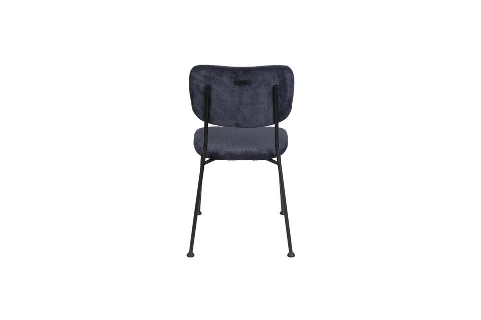 Silla azul oscura Benson - 6