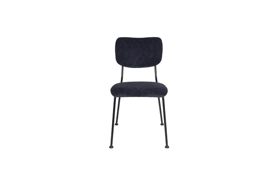 Silla azul oscura Benson - 9