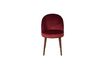 Miniatura Silla Barbara en terciopelo rojo 12