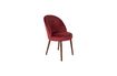 Miniatura Silla Barbara en terciopelo rojo 8