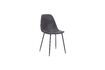 Miniatura Silla con aspecto de cuero gris Found 1