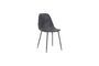 Miniatura Silla con aspecto de cuero gris Found Clipped