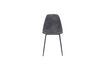 Miniatura Silla con aspecto de cuero gris Found 4