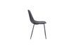 Miniatura Silla con aspecto de cuero gris Found 5