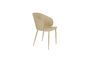 Miniatura Silla de acero blanca Gigi Clipped