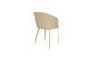 Miniatura Silla de acero blanca Gigi 5