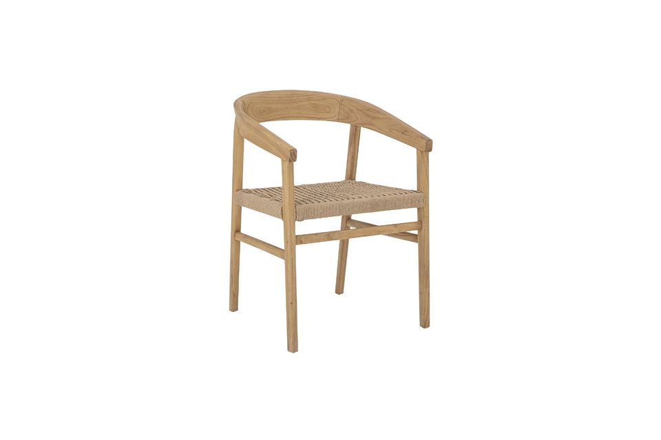 Silla de comedor de roble Vitus - 7