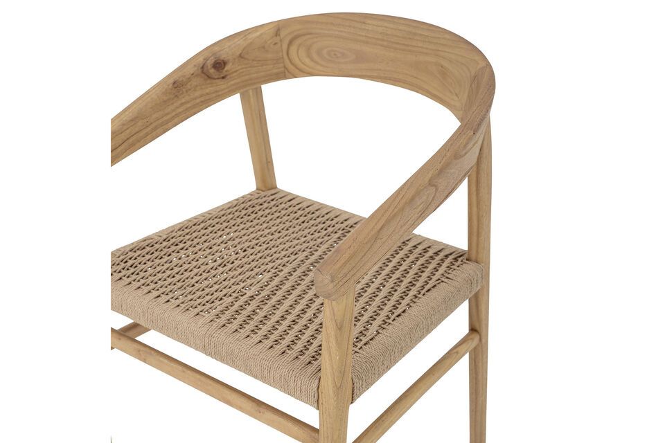 Silla de comedor de roble Vitus - 10