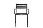 Miniatura Silla de comedor negra Monsi Clipped