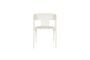 Miniatura Silla de jardín de plástico beige Horizon Clipped