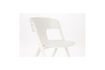 Miniatura Silla de jardín de plástico beige Horizon 5
