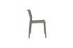 Miniatura Silla de jardín de plástico gris Serra 6