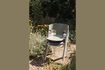 Miniatura Silla de jardín de plástico topo Horizon 1