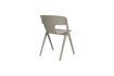 Miniatura Silla de jardín de plástico topo Horizon 6