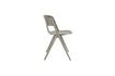 Miniatura Silla de jardín de plástico topo Horizon 7