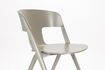 Miniatura Silla de jardín de plástico topo Horizon 11